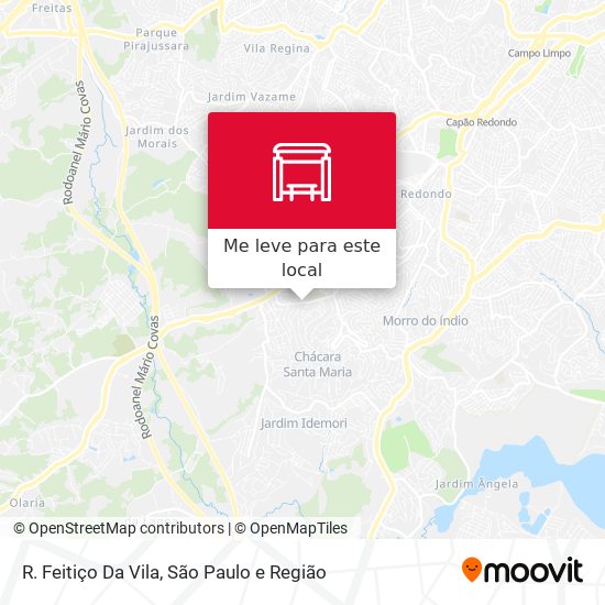 R. Feitiço Da Vila mapa