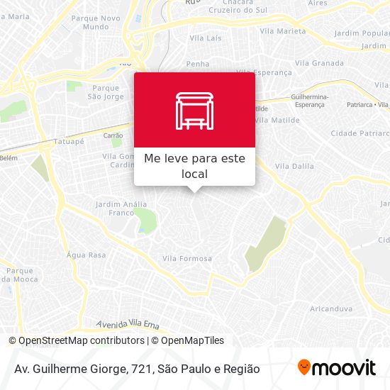 Av. Guilherme Giorge, 721 mapa