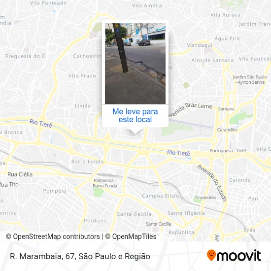 R. Marambaia, 67 mapa