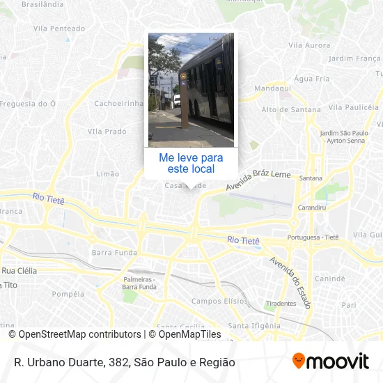 R. Urbano Duarte, 382 mapa