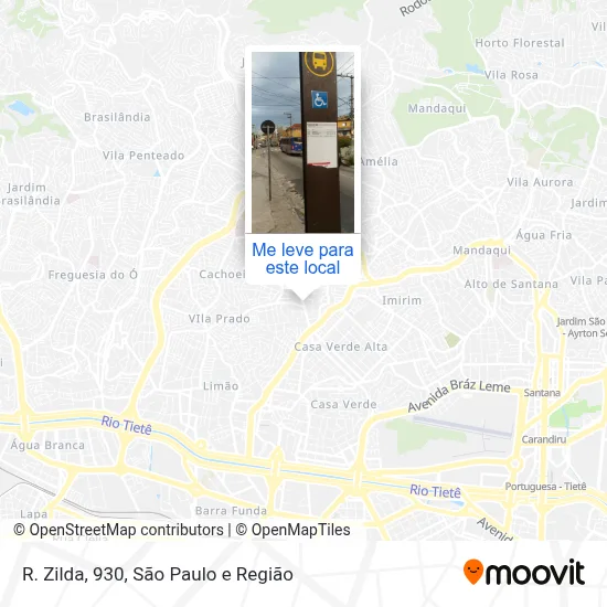 R. Zilda, 930 mapa