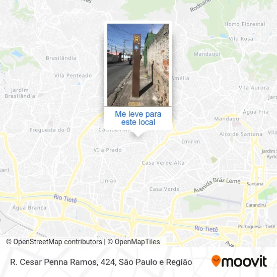 R. Cesar Penna Ramos, 424 mapa