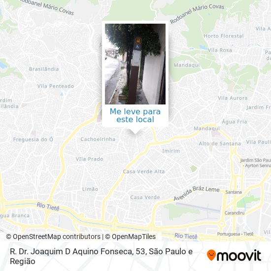 R. Dr. Joaquim D Aquino Fonseca, 53 mapa