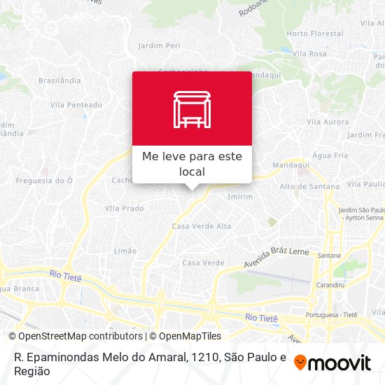 R. Epaminondas Melo do Amaral, 1210 mapa