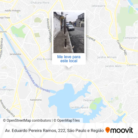 Av. Eduardo Pereira Ramos, 222 mapa