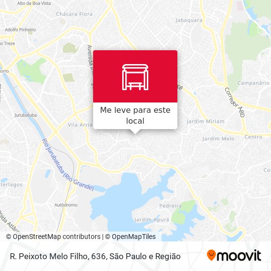 R. Peixoto Melo Filho, 636 mapa