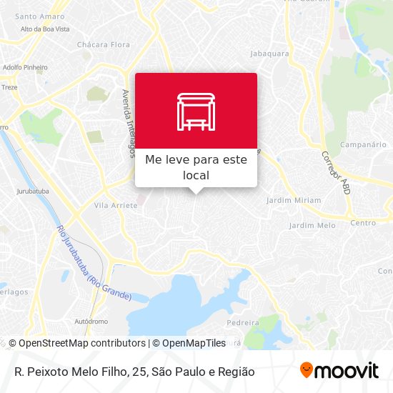 R. Peixoto Melo Filho, 25 mapa