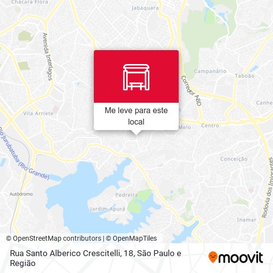 Rua Santo Alberico Crescitelli, 18 mapa