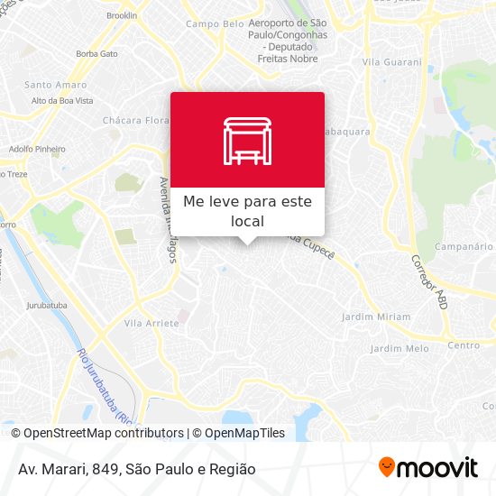 Av. Marari, 849 mapa