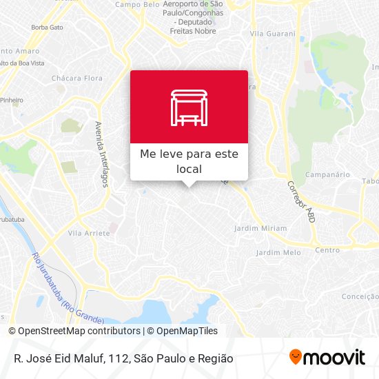 R. José Eid Maluf, 112 mapa