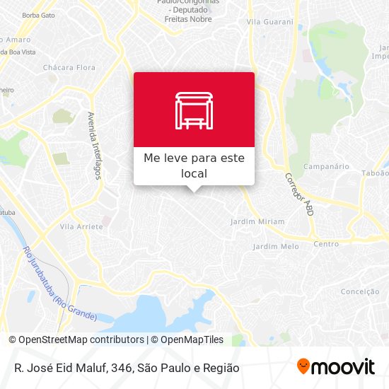 R. José Eid Maluf, 346 mapa