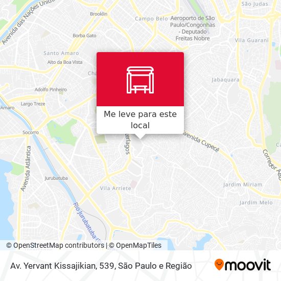 Av. Yervant Kissajikian, 539 mapa