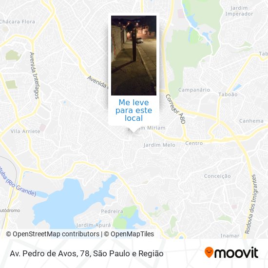 Av. Pedro de Avos, 78 mapa