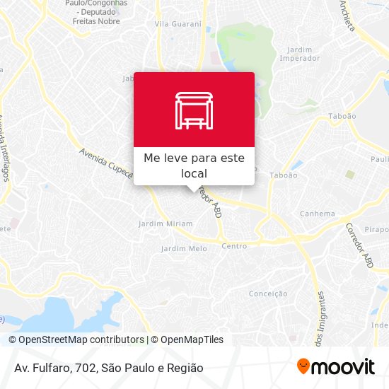 Av. Fulfaro, 702 mapa