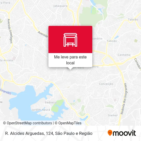 R. Alcides Arguedas, 124 mapa