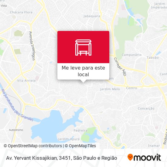 Av. Yervant Kissajikian, 3451 mapa