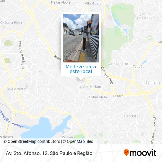 Av. Sto. Afonso, 12 mapa