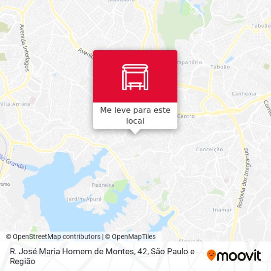 R. José Maria Homem de Montes, 42 mapa
