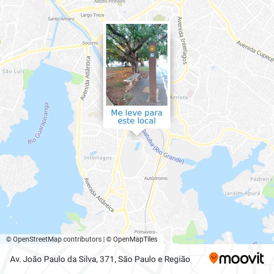 Av. João Paulo da Silva, 371 mapa