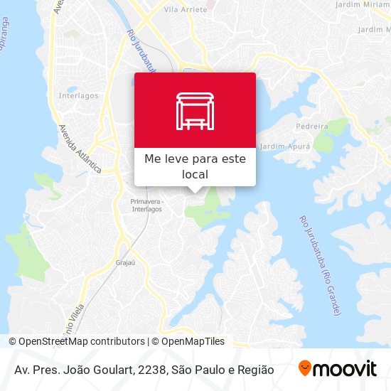 Av. Pres. João Goulart, 2238 mapa