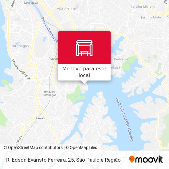 R. Edson Evaristo Ferreira, 25 mapa