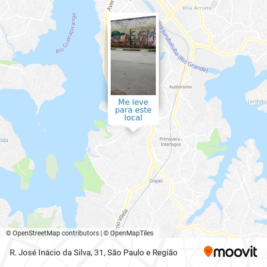 R. José Inácio da Silva, 31 mapa