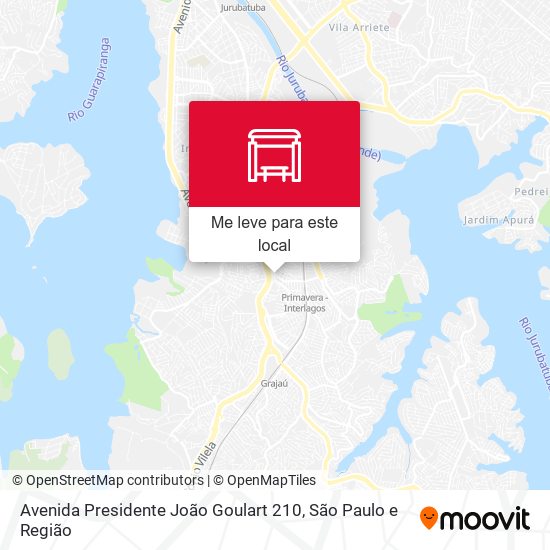 Avenida Presidente João Goulart 210 mapa