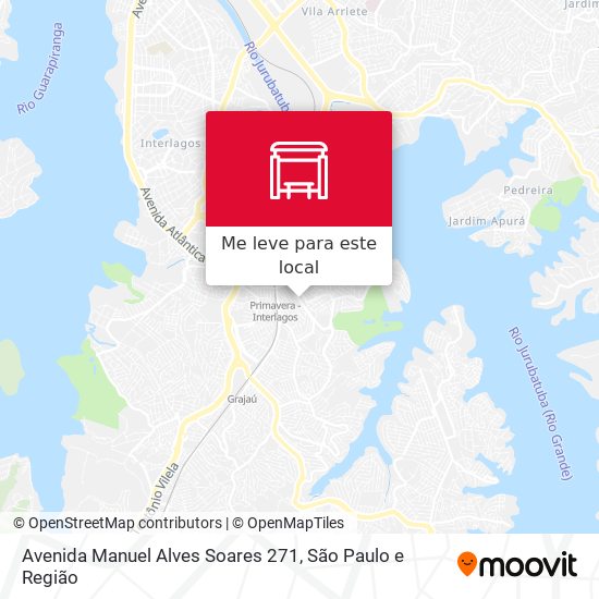 Avenida Manuel Alves Soares 271 mapa