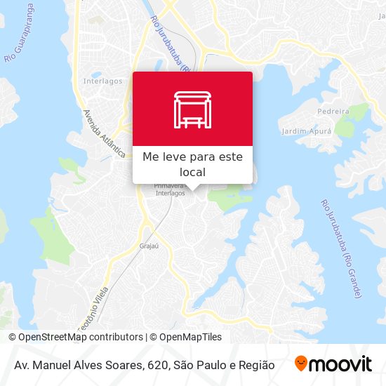 Av. Manuel Alves Soares, 620 mapa