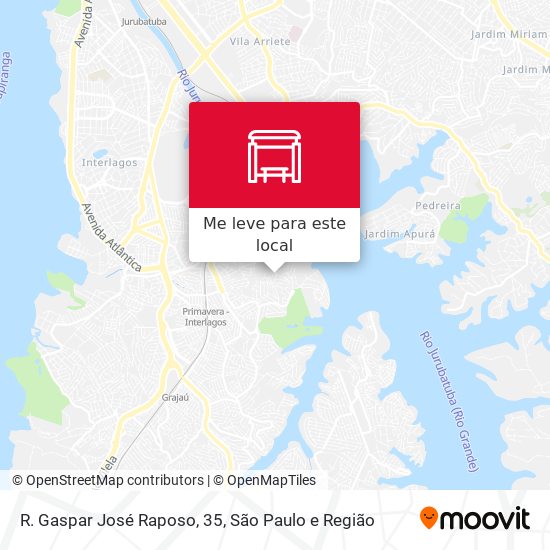 R. Gaspar José Raposo, 35 mapa