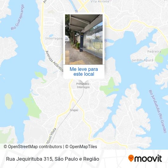 Rua Jequirituba 315 mapa