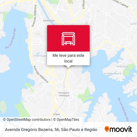 Avenida Gregório Bezerra, 56 mapa