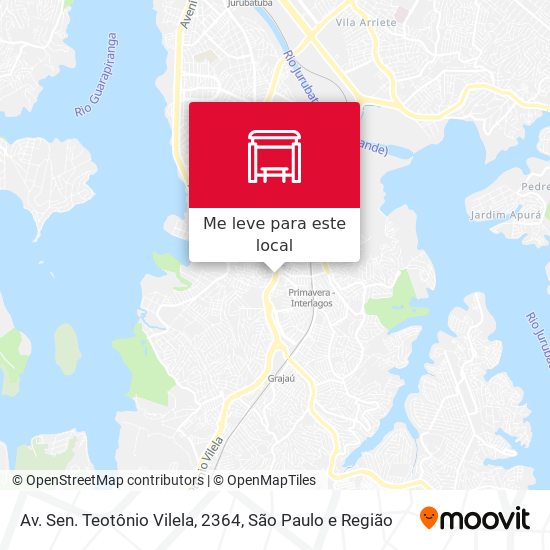Av. Sen. Teotônio Vilela, 2364 mapa