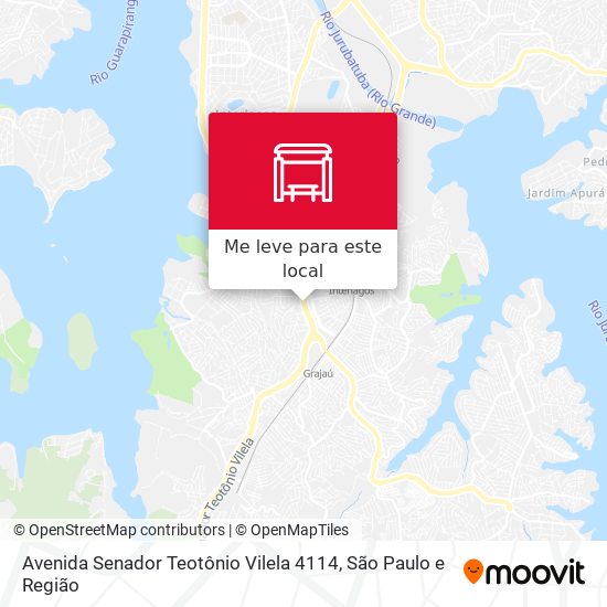 Avenida Senador Teotônio Vilela 4114 mapa