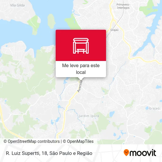 R. Luiz Supertti, 18 mapa