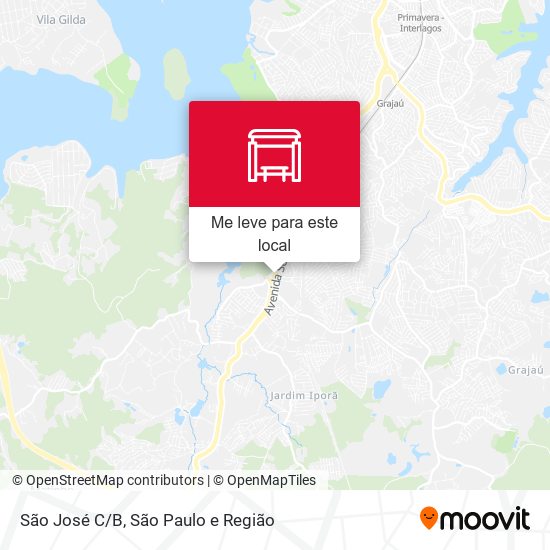 São José C/B mapa