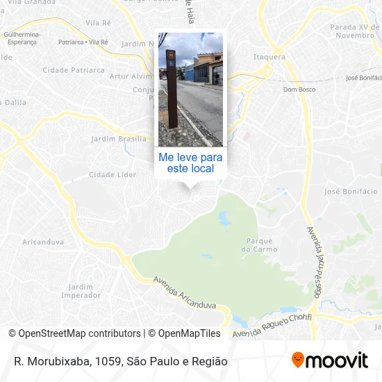R. Morubixaba, 1059 mapa