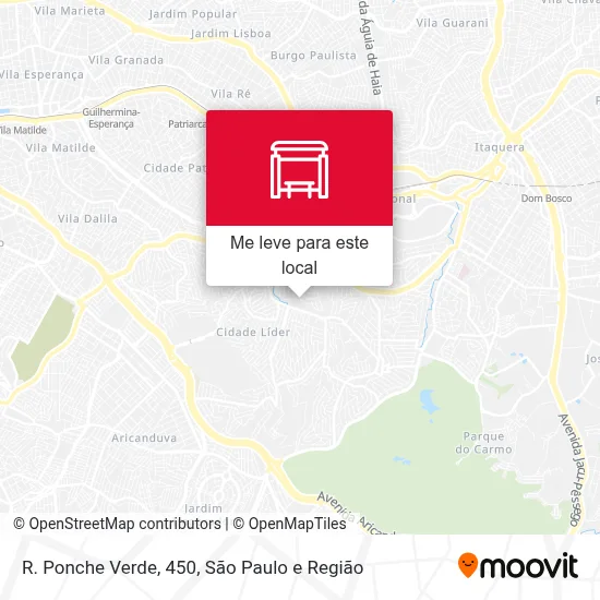 R. Ponche Verde, 450 mapa