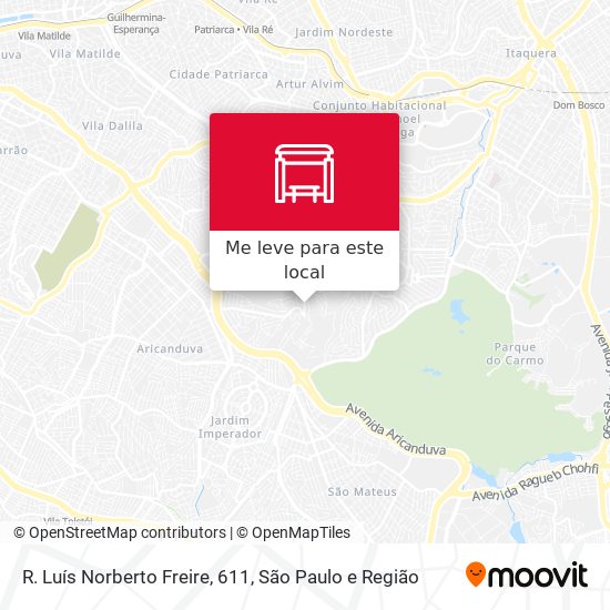 R. Luís Norberto Freire, 611 mapa
