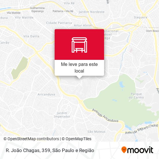 R. João Chagas, 359 mapa
