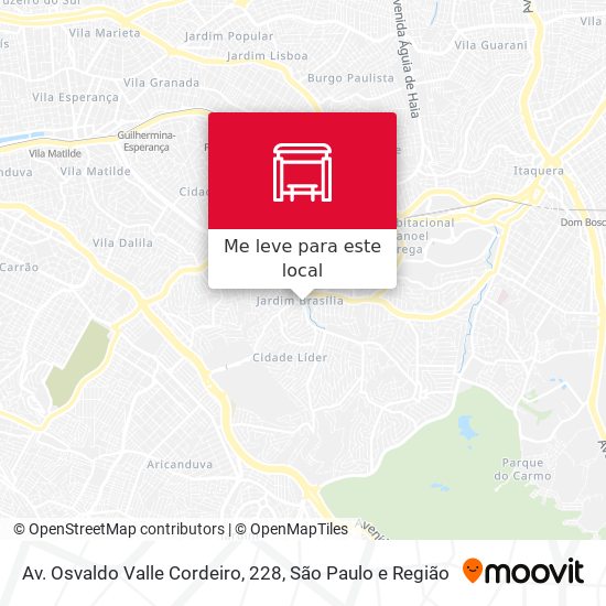 Av. Osvaldo Valle Cordeiro, 228 mapa