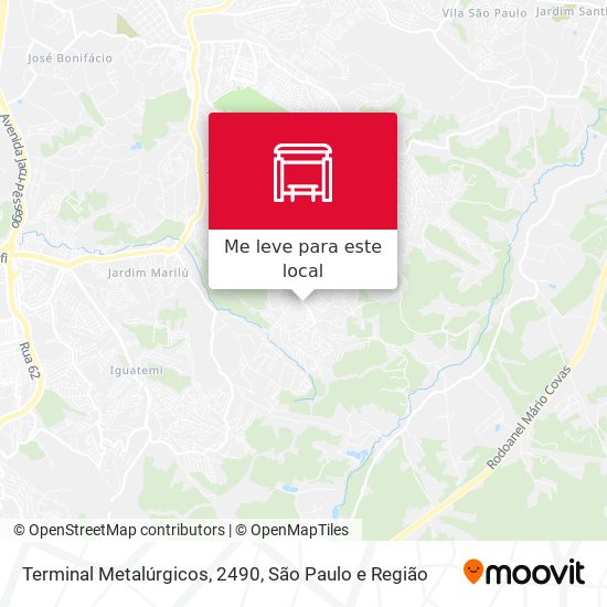 Terminal Metalúrgicos, 2490 mapa