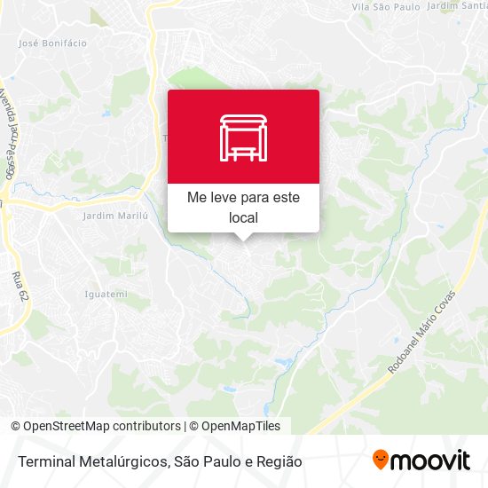 Terminal Metalúrgicos mapa