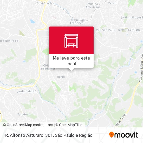 R. Alfonso Asturaro, 301 mapa