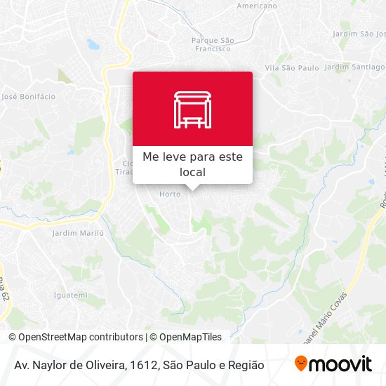 Av. Naylor de Oliveira, 1612 mapa