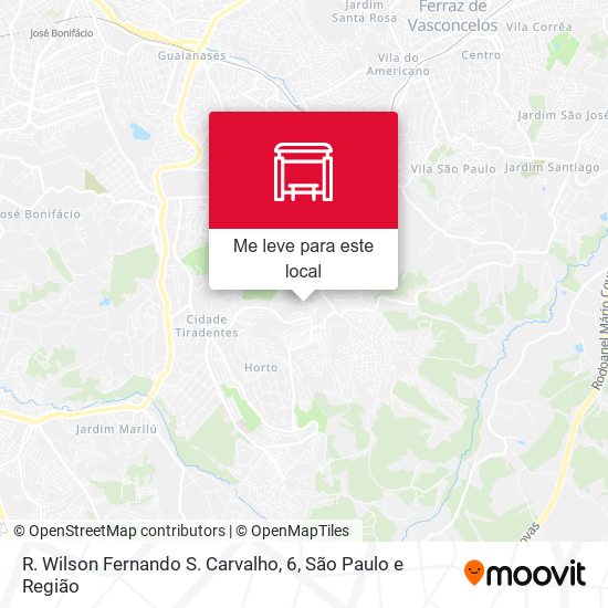 R. Wilson Fernando S. Carvalho, 6 mapa