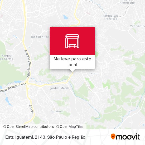 Estr. Iguatemi, 2143 mapa