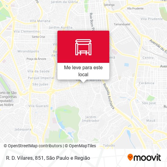R. D. Vilares, 851 mapa