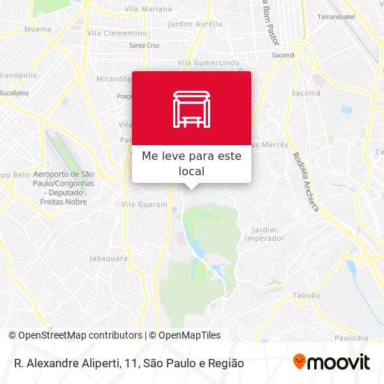 R. Alexandre Aliperti, 11 mapa
