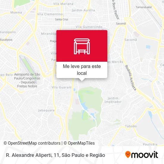 R. Alexandre Aliperti, 11 mapa